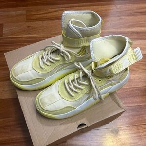 UGG LA CLOUD HI TRAINER MARGARITA/ WHITE/ SEA SALT SNEAKERS size 10 women